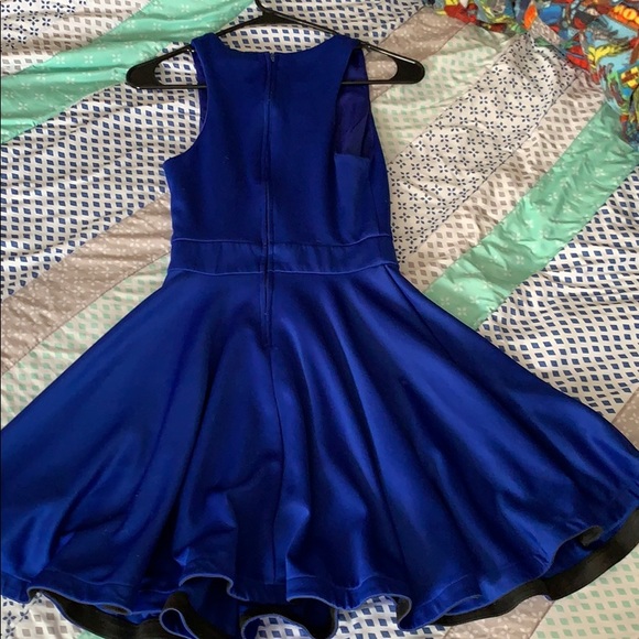Blue Skater B Darlin Dress - Picture 3 of 4